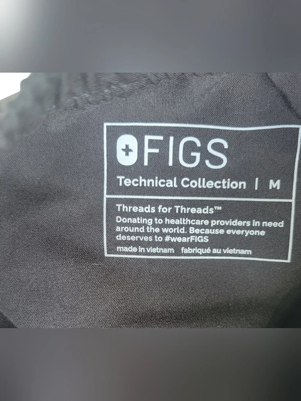 Figs Tansen BUNDLE OF 2 Slim Fit Scrub Joggers Black Sz M (Men's)
